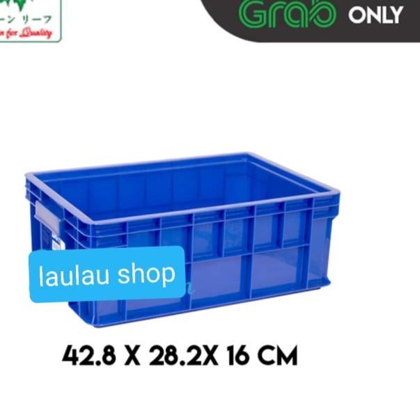 

Container Box 2245P Green Leaf / Krat Industri 2245 P Kotak Spare Part
