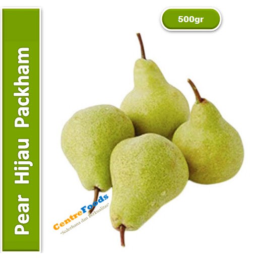 

Buah Pear Packham - Import Fresh | 500gr [ Harga Per 0,5 Kg ]