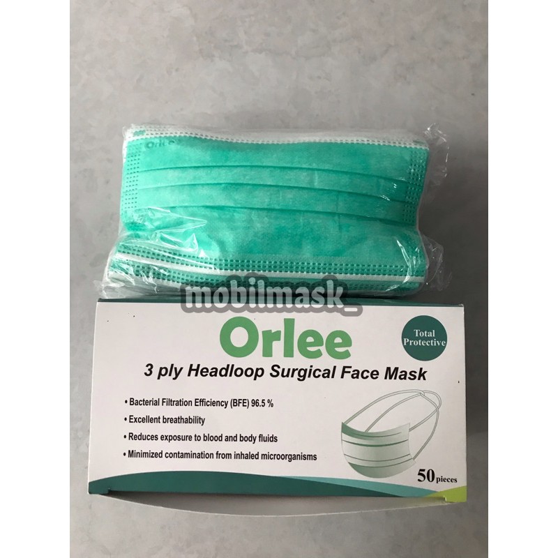 Orlee Headloop Surgical Face Mask