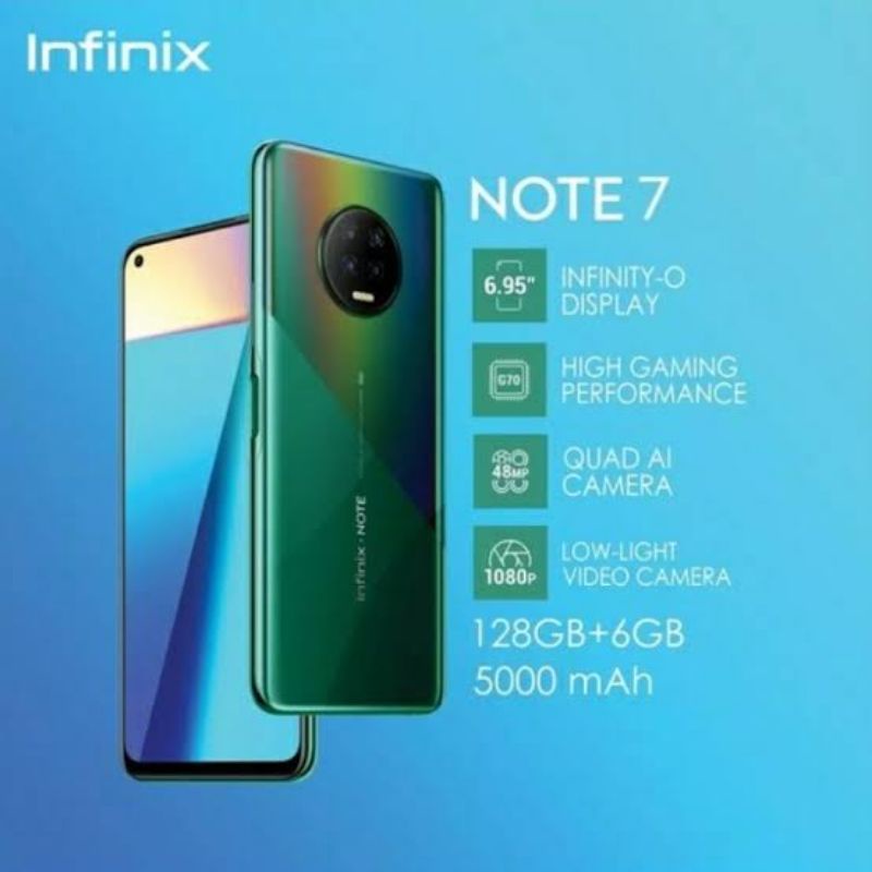 Infinix Note 7 Ram 6-128 Gb