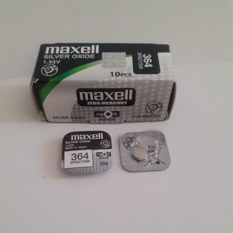 Baterai Maxell 364 SR621SW SR621