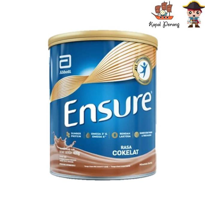 

[[BISA COD]] Ensure Chocolate 400 g Susu Nutrisi Dewasa Rendah Laktosa TERUJI Kode 92
