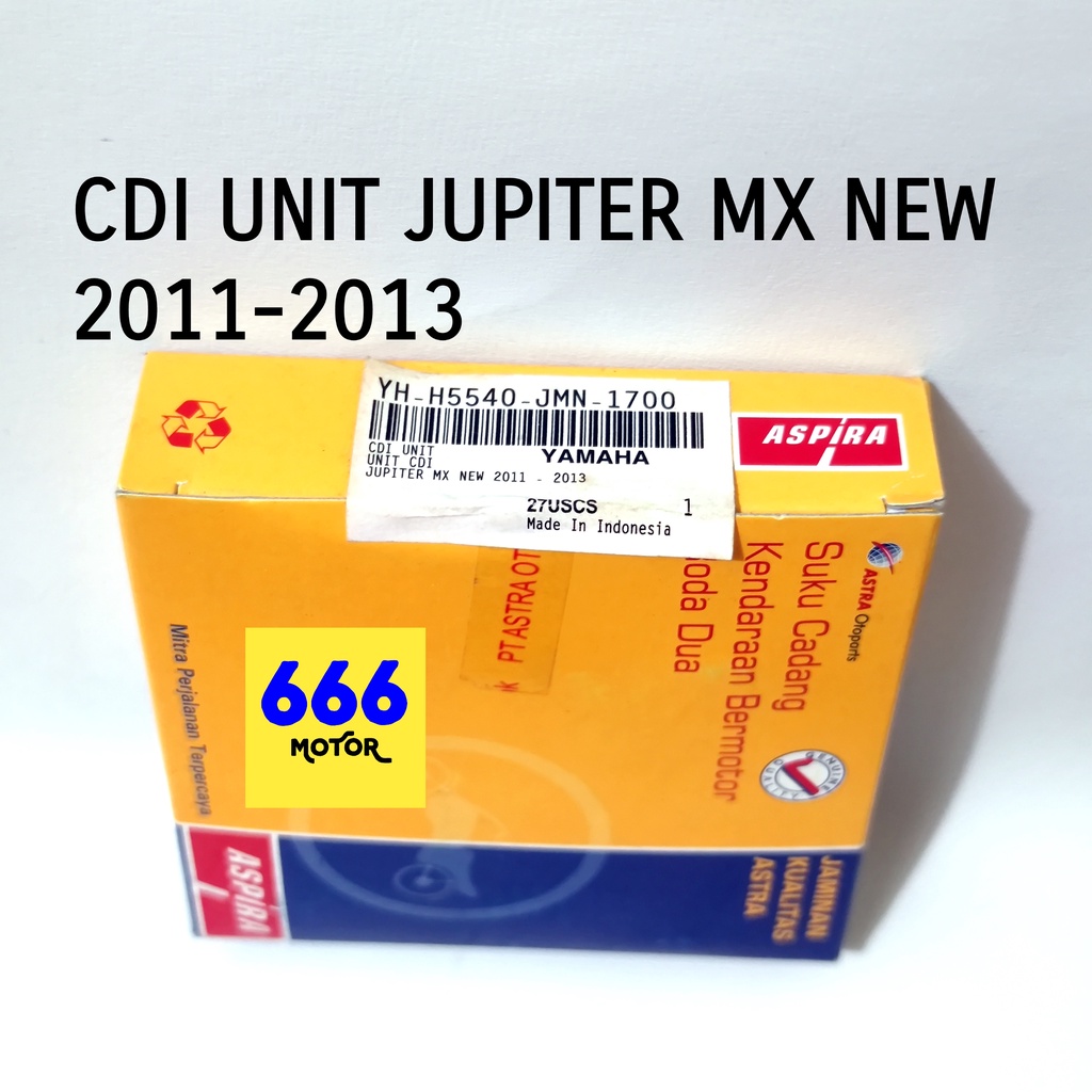 CDI UNIT JUPITER MX NEW 2011-2013 ASPIRA (YH-H5440-JMN-1700)