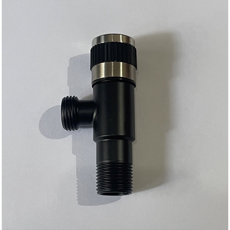 Stop kran jet shower closet stainless full hitam Bracio