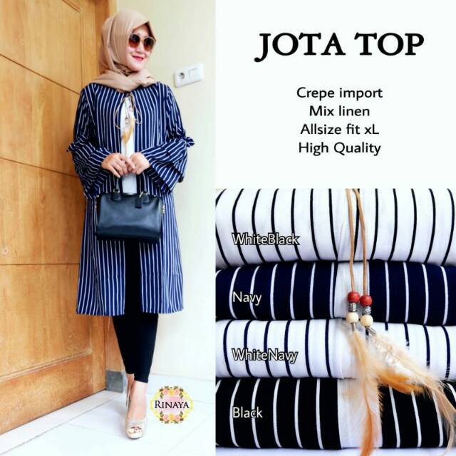 Jota top/BLOUSE/TUNIK/ATASAN/BUSANA MUSLIM SOLO MURAH/HIJAB STYLE/FASHION WANITA/ATASAN WANITA/SOLO