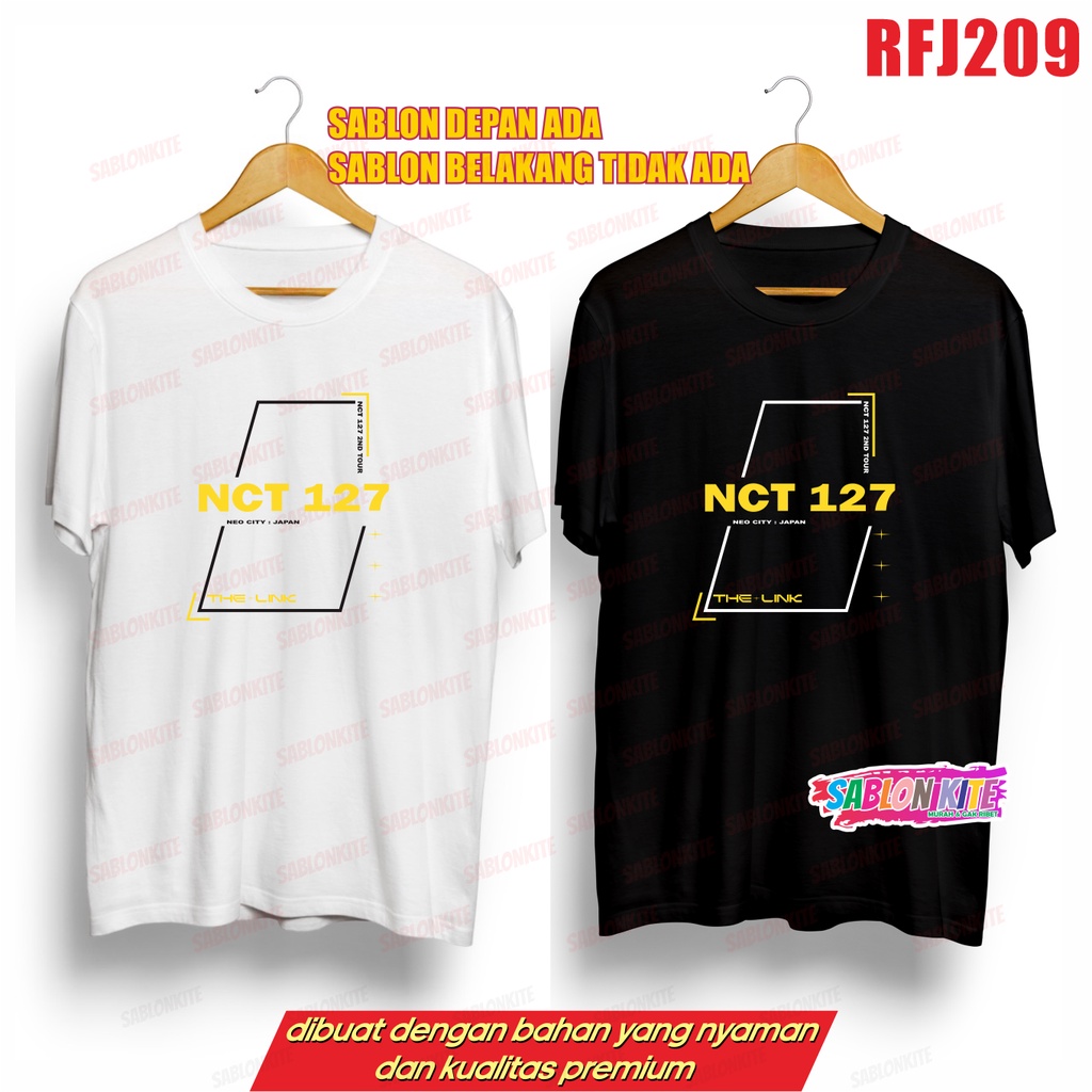 MURAH!!! KAOS KPOP RFJ209 nct 127 neo : city JAPAN the link CONCERT 2022