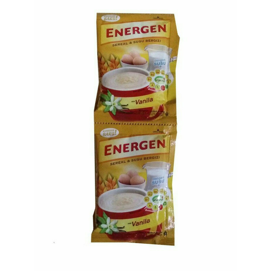 

Energen coklat sachet