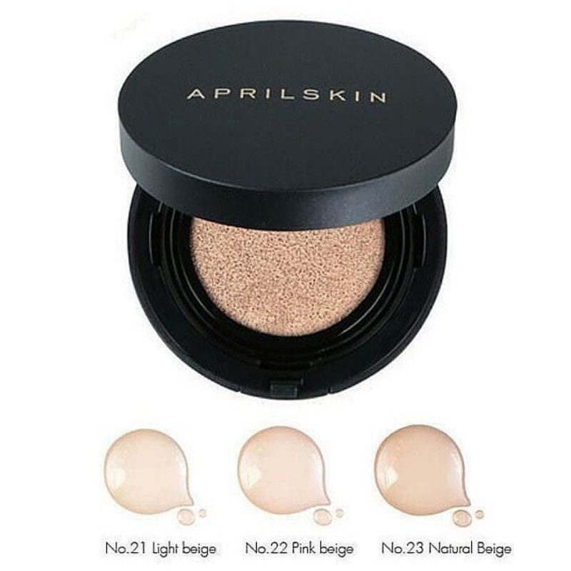 Aprilskin Cushion April skin BB Cushion Magic Snow Kosmetik Kecantikan Wanita