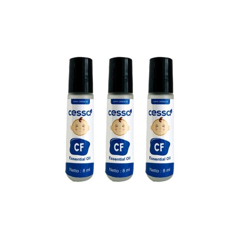 Cessa - Paket Hemat 3 Pcs Cessa Baby Cough N Flu Essential Oil Minyak Telon Oles Baby