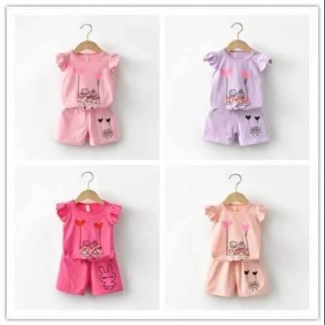 Stelan anak perempuan baju impor anak perempuan stelan import anak perempuan murah
