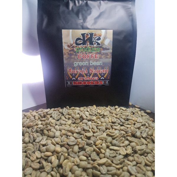 

GREEN BEAN Kopi Toraja Sapan 100% Arabica Premium Grade 1kg