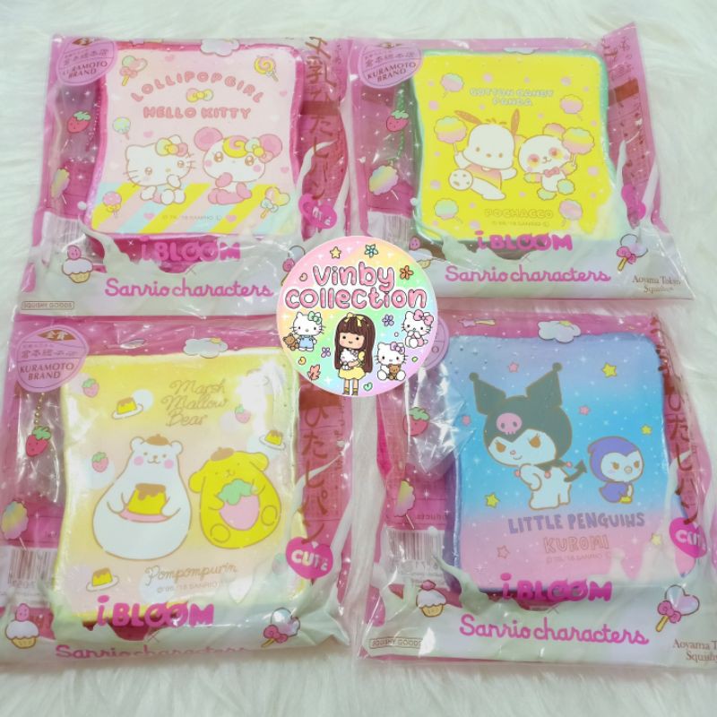 Squishy Ibloom Sanrio Toast