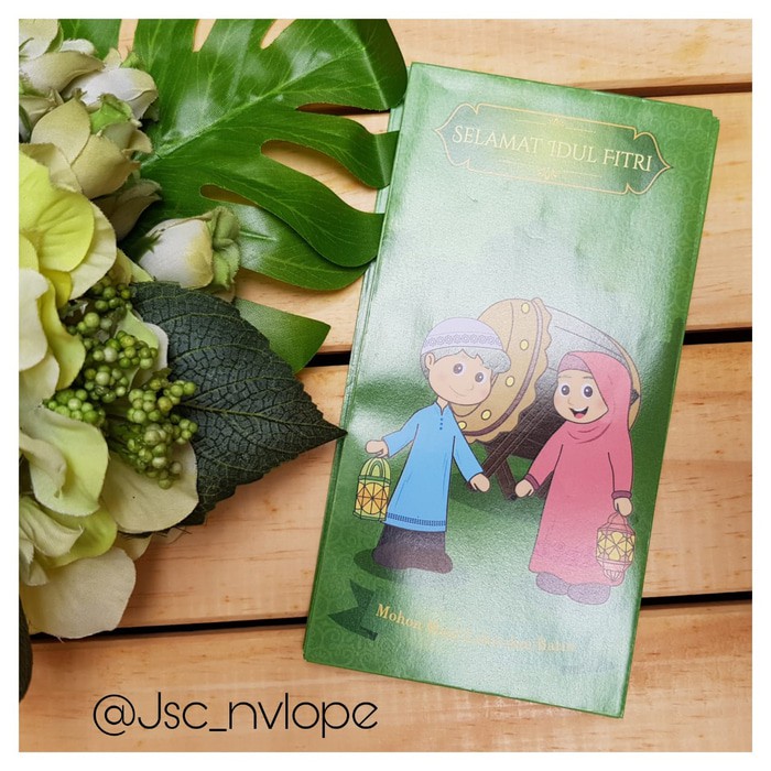 

TERBARU Amplop lebaran uk Besar. Eid envelope B0095