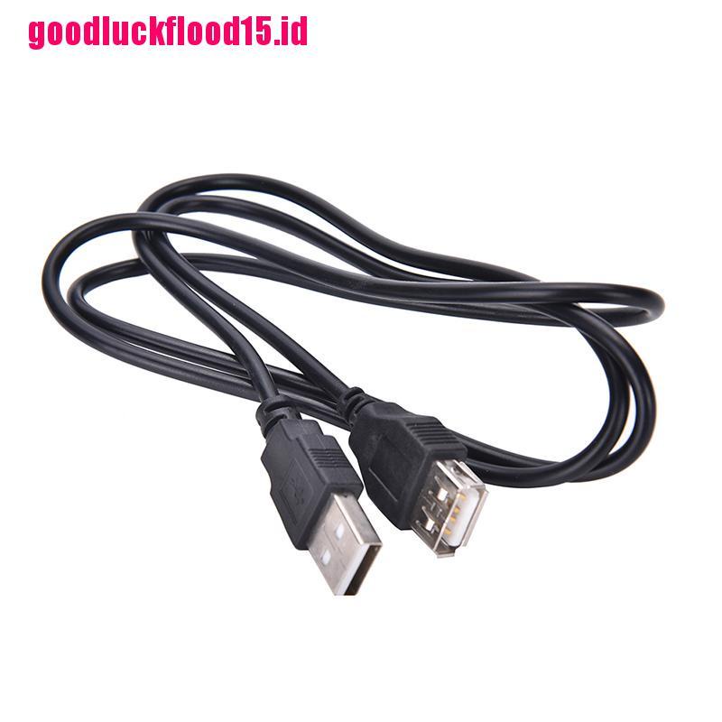 {LUCKID}1m/1.5m USB 2.0 EXTENSION Cable Lead A Male Plug to A Female Socket Short