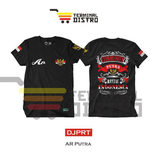 DISKON  Kaos Distro -Kaos Anak Rantau -PUTRA RANTAU RANTAU -Distro Bandung Ori -DJEPRUT ORIGINAL