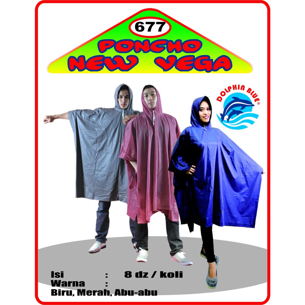 JAS HUJAN PONCO NEW VEGA JAS HUJAN TERUSAN TERMURAH