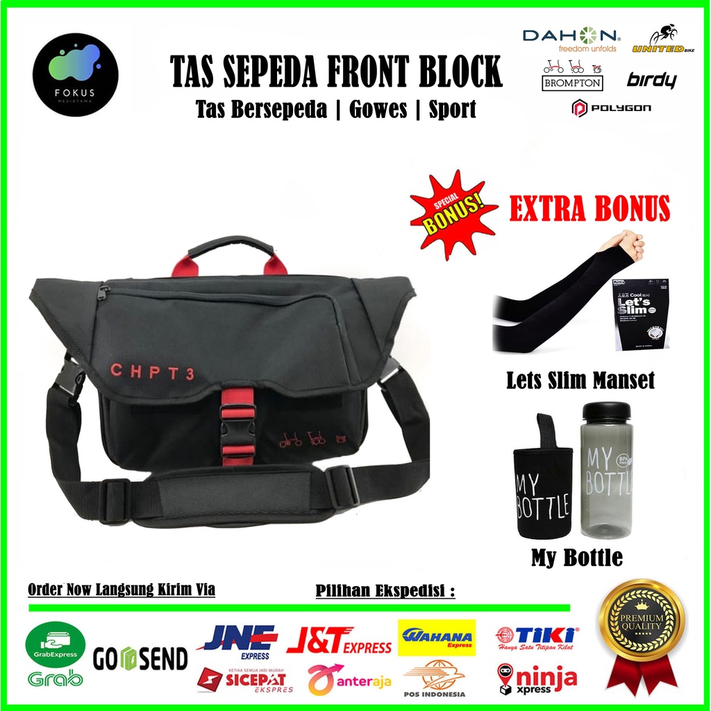 Tas Sepeda Lipat - Tas  Chpt3 Front Block Carrier Front Bag - 007