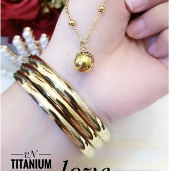 TiTanium set gelang kalung t528