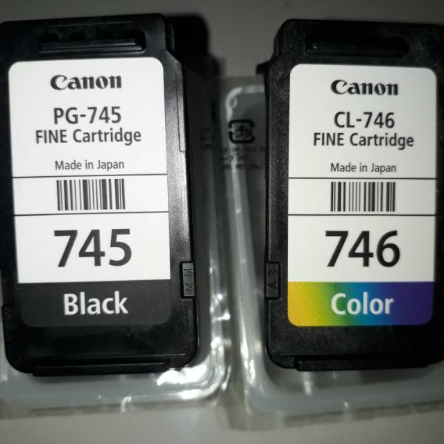 Cartridge canon PG 745 black /CL 746 color kosongan Ori (Empty Ink