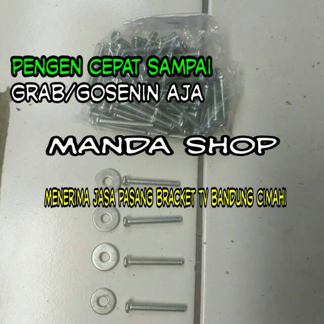 Baut bracket tv led Samsung Smart  UA32N4300 dan T4500