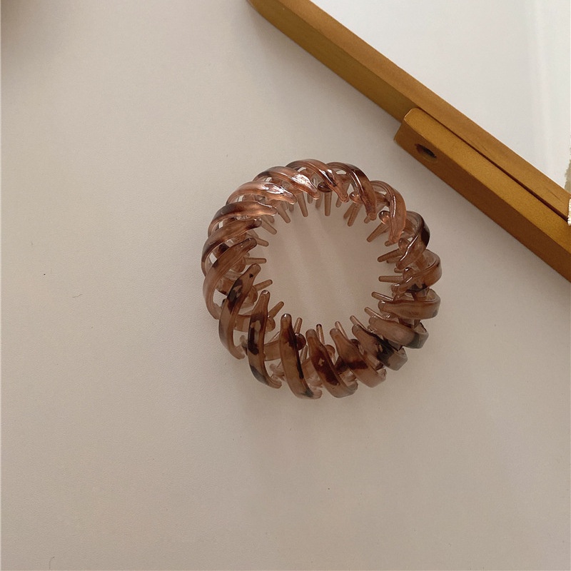 Jepit Rambut Donat  Jepit Sarang Burung / Hair Claw Clip / Jepit Rambut Korea Bulat /Meatball hair Clip