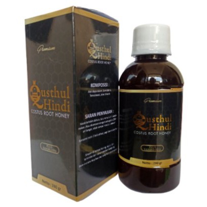 Premium Qusthul Hindi Costus Root Honey plus Sambiloto Termurah Original 280gr