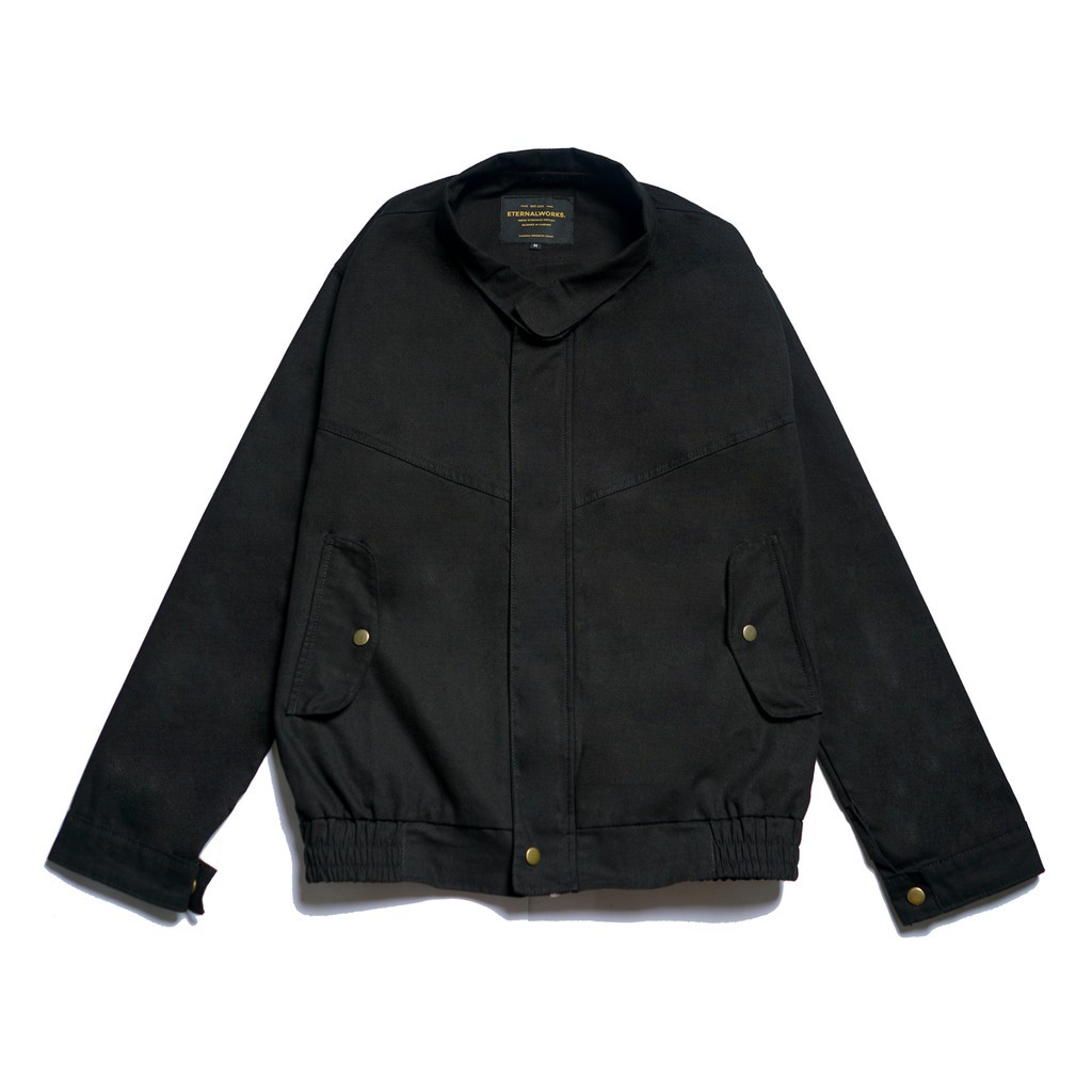 ETERNALWORKS - Harrington Jacket Kana Black