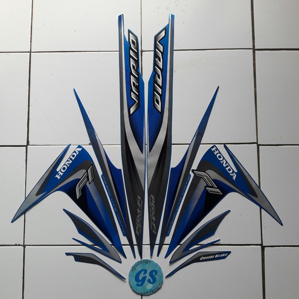 sticker motor vario cw 110 fi 2014