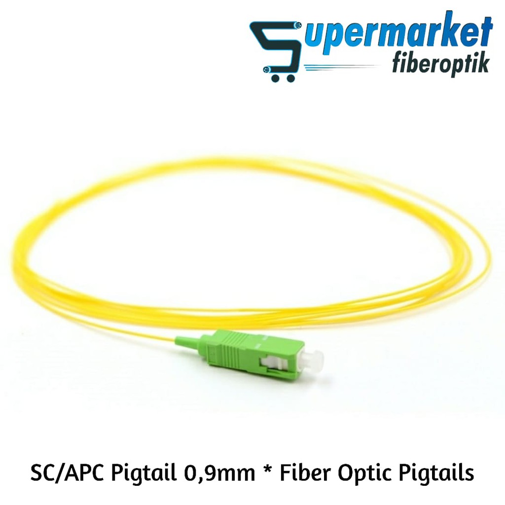 Jual Pigtail SC-APC Single Mode kabel fiber optik Pig Tail SC APC ...