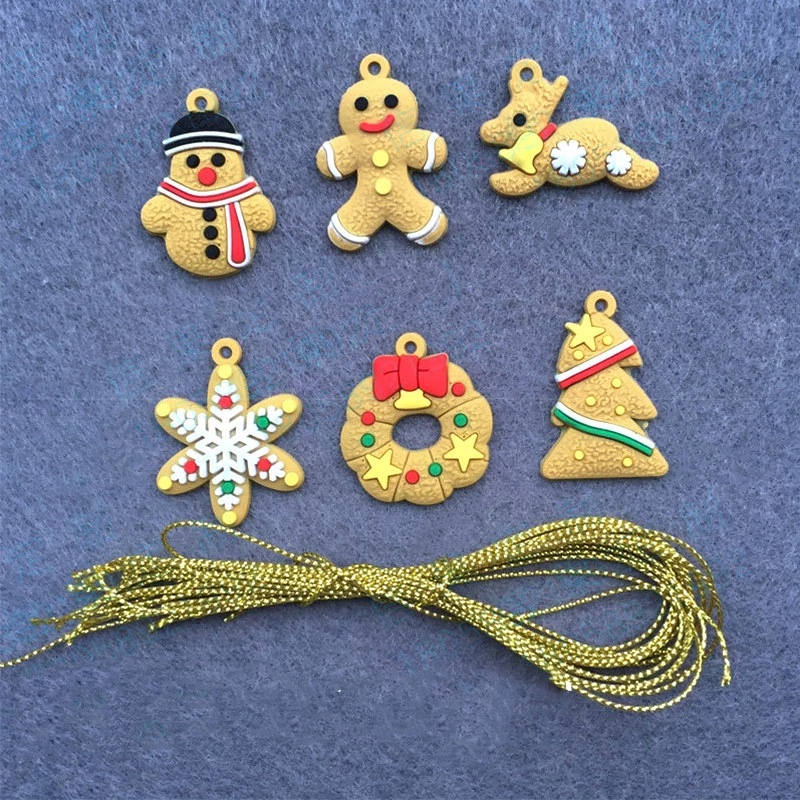 [Christmas Products]Gingerbread Man Christmas Tree Hanging Pendant