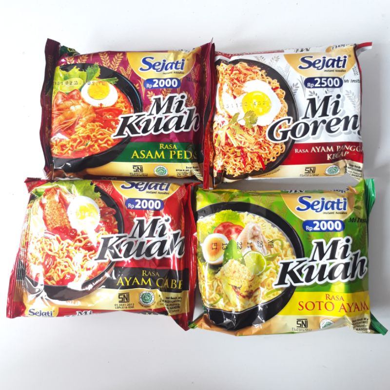 

Mie Goreng Sejati Rasa Ayam Panggang Kecap