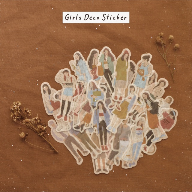 

Girls Deco Sticker [TOLONG BACA DESKRIPSI!]