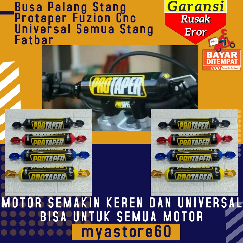 Busa Palang Stang Setang Protaper Fuzion Cnc Universal Semua Motor Stang Setang Fatbar Fat Bar