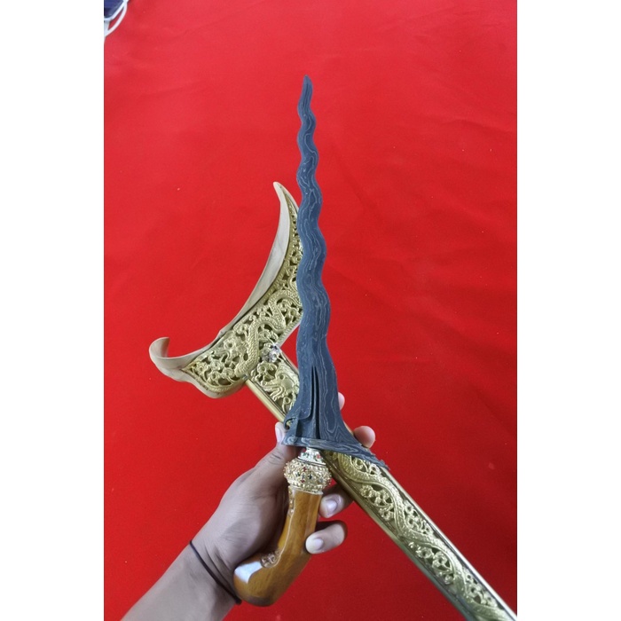 

keris sengkelat warangka topeng kerawang istimewa mahar 1.5jt