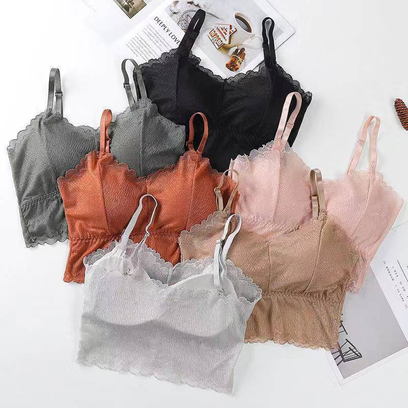 VS - BRA SEXY KOREA / BH BRALETTE Bahan Lace one-piece PUSH UP Bra YOGA FASHION  82088 tm