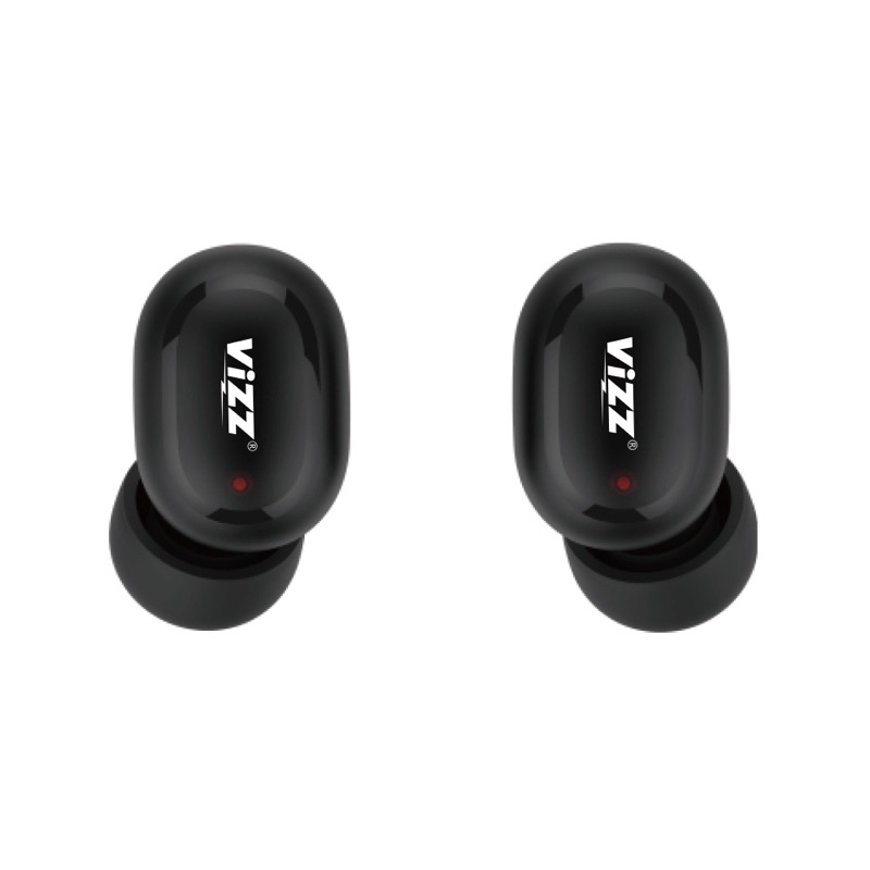 EARPHONE BLUETOOTH V40 VIZZ 5.0 TWS EARPHONE HEADSET WITH DIGITAL LED INDICATOR