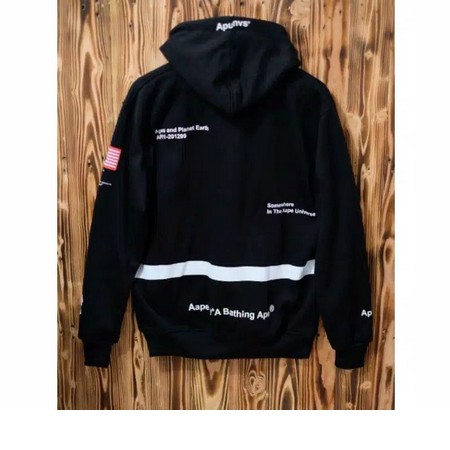 Sweater NASA Ape Hoodie Outerwear Nasa Pria [COD]