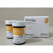 STRIP GULA GLUCO DR CODE 8 AGM-2100. GLUKO DR . STIK GLUKOSA GLUCODR NOMOR 8. GLUKO DR BIOSENSOR