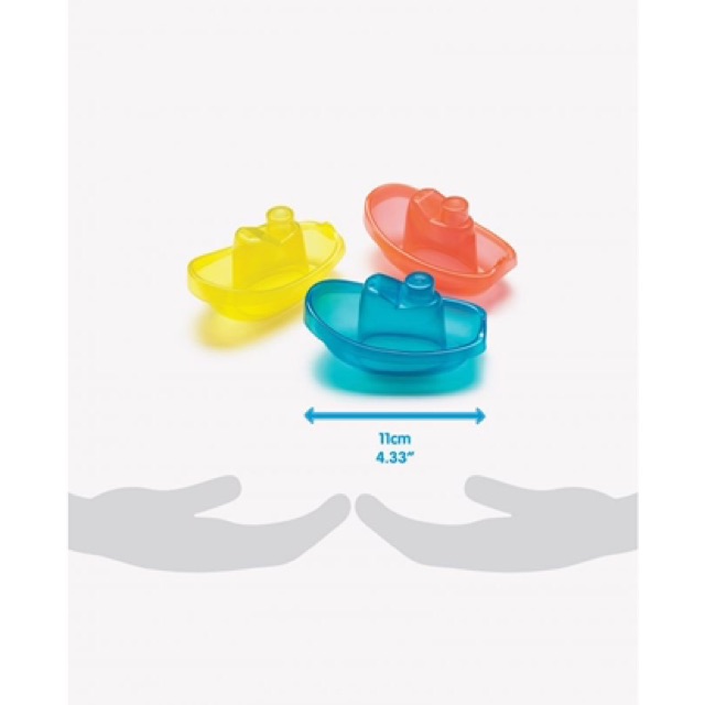 Playgro Bright Baby Boats - Mainan Bayi