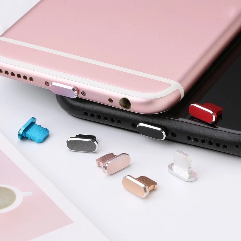 Cover Penutup Port USB Bahan Logam Alloy Anti Debu Untuk Apple AirPods