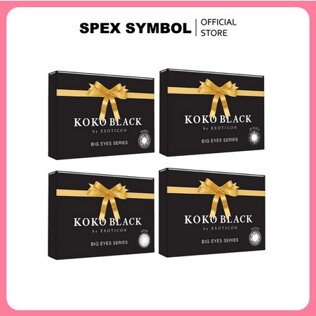 SOFTLENS KOKO BLACK NORMAL 14.5 mm by X2