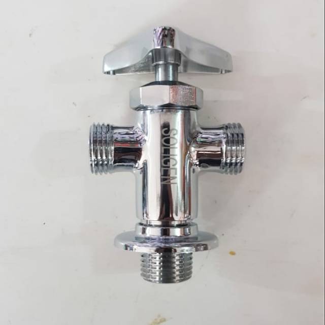 STOPKRAN KRAN KERAN SHOWER CABANG T 1/2&quot; INCH