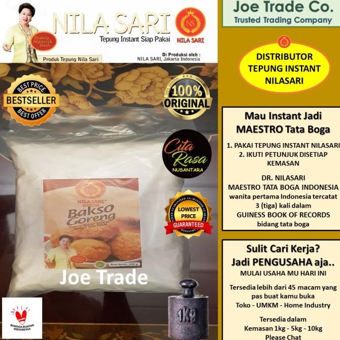 

vikriyansatyaveta5694 Tepung Instant Bakso Goreng 1 kg Premix Nilasari TERLARIS TERPERCAYA ORIGINAL