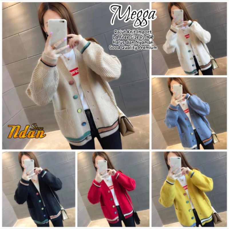 READY MEGGA SWEATER CARDY RAJUT IMPORT PREMIUM KOREAN READY MEGGA SWEATER CARDY RAJUT IMPORT PREMIUM KOREAN