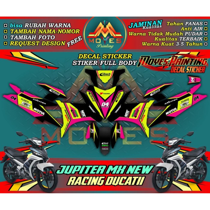 decal stiker jupiter mx fullbody-stiker mx new-stiker motor jupiter mx new 135