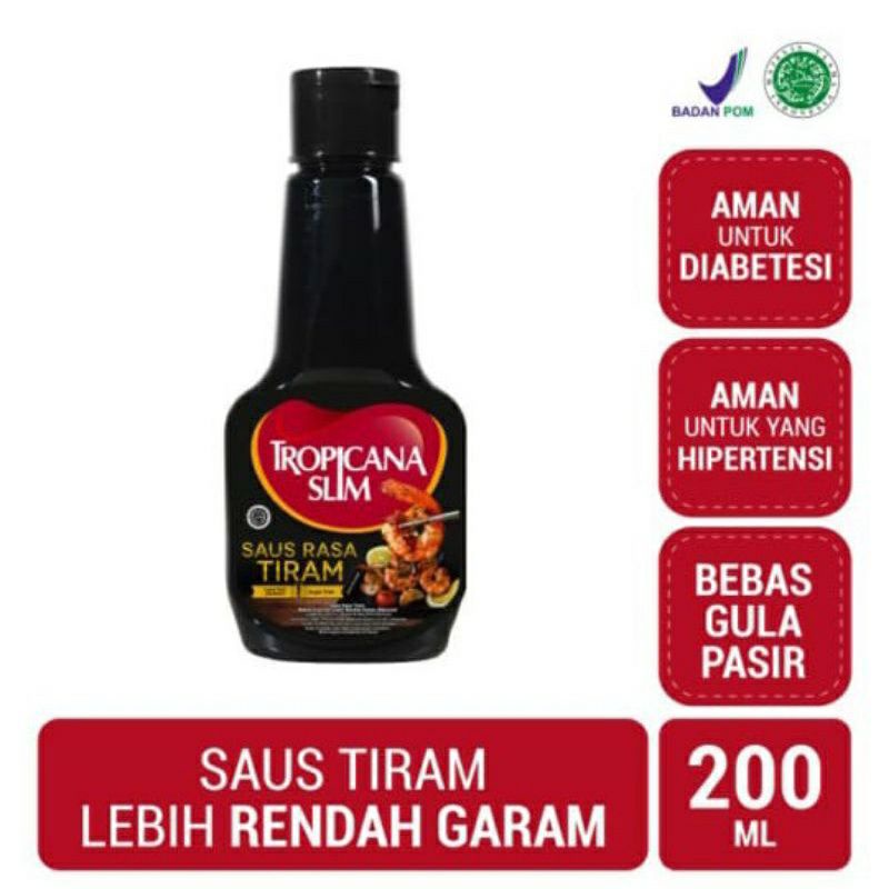

Tropicana Slim Kecap Manis / Saus Tiram 200ml 200 ml