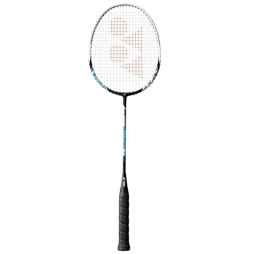 YONEX Badminton Racket Muscle Power 7 (M) Black/Silver 2UG4 +S/B