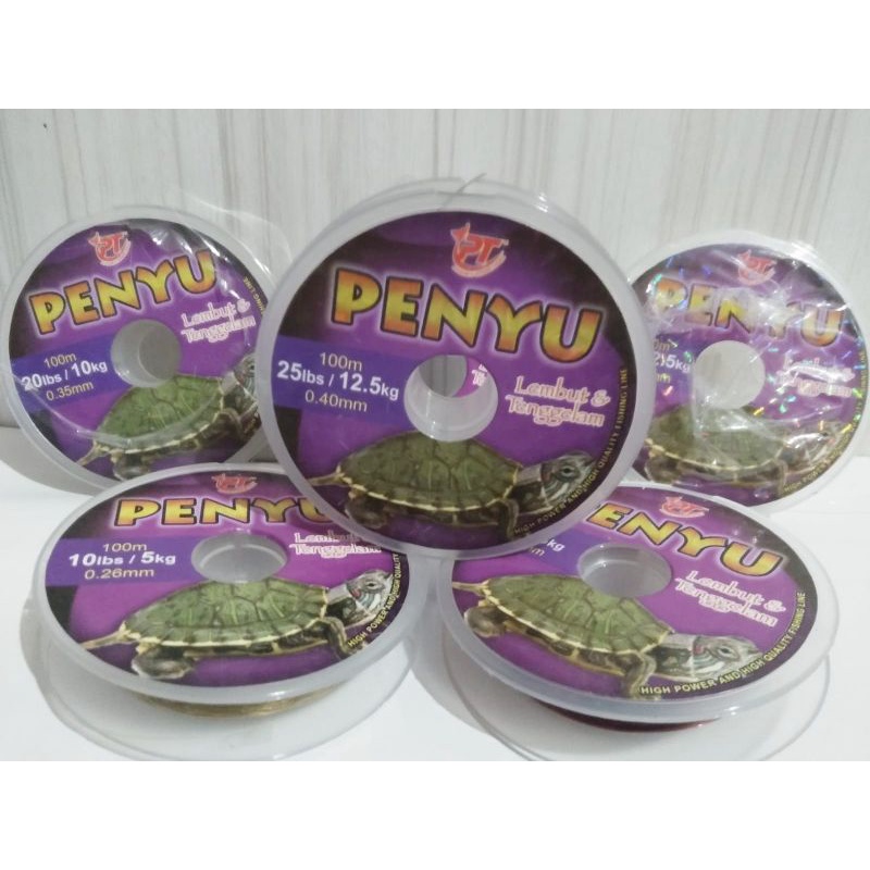 Senar Pancing 50 Meter Penyu / Senar Pancing Shikari Warna Random