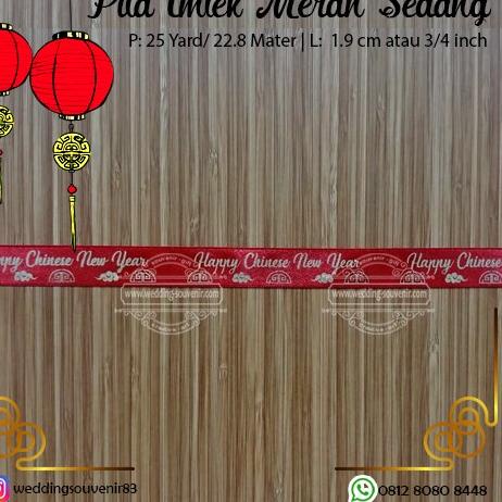 

➣ Pita Imlek Merah Sedang ☺