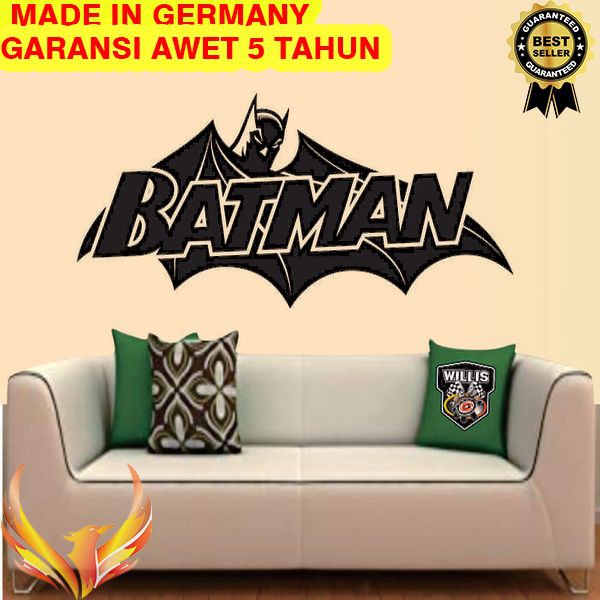 

TERMURAH Wall Stiker sticker batman cutting stiker 100 x 45 CM Phoenix Star
